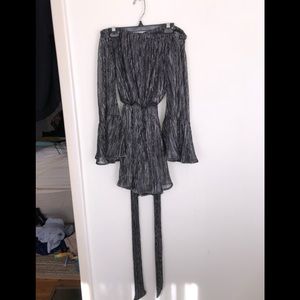 Lulus off the shoulder romper